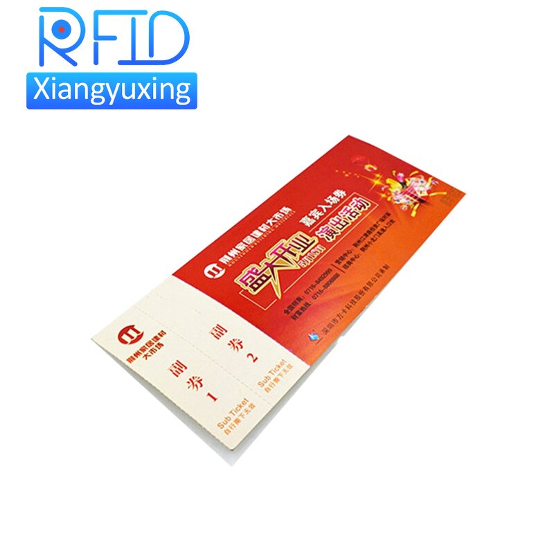 RFiD Paper Ticket Supplier - Thermal Tamper Proof Concert