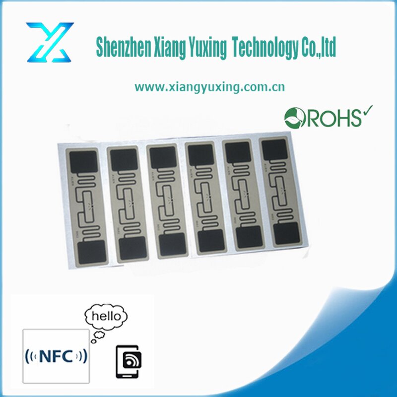 UHF RFID Label Supplier - Pre-printed Alien H3 Chip