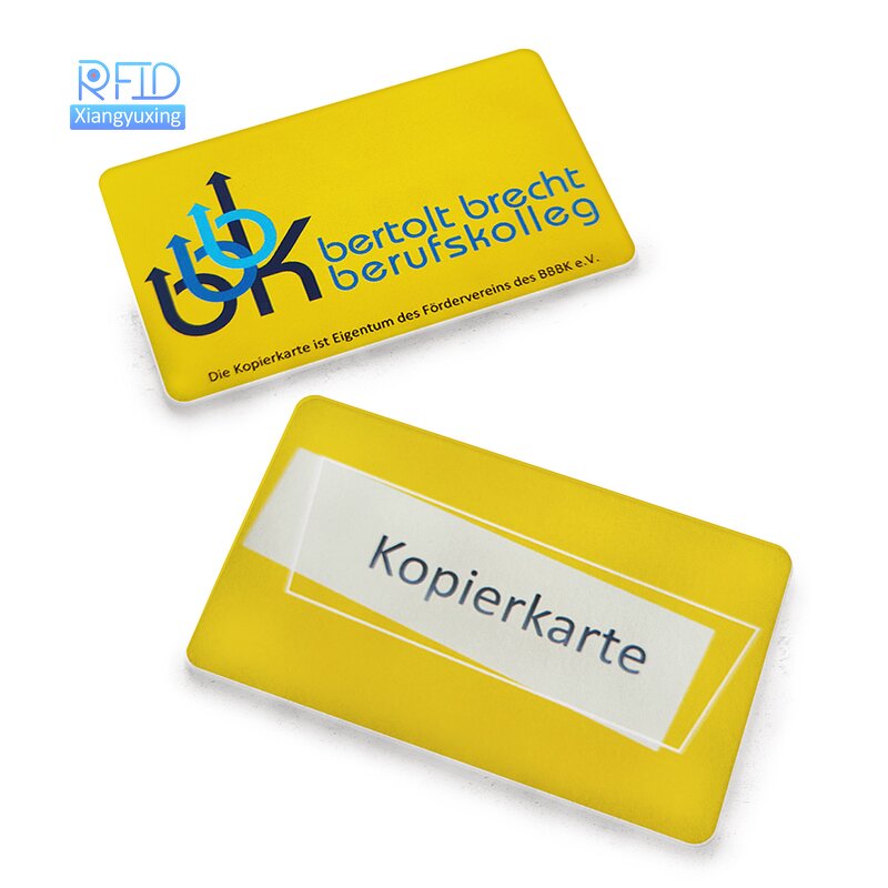 Smart Card Printer Factory - Waterproof PVC Blank ID Card