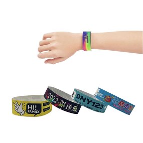 Tyvek Wristband Factory - Custom QR Code Event Bracelets