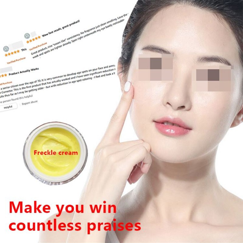 Freckle Removal Cream Supplier - OEM Herbal Plant Extract Dark Spot Corrector