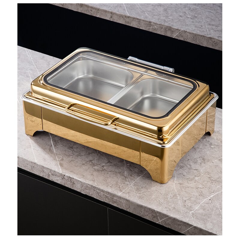 Alcohol Heater Manufacturer - OEM/ODM Custom 9L Stainless Steel Buffet Stove