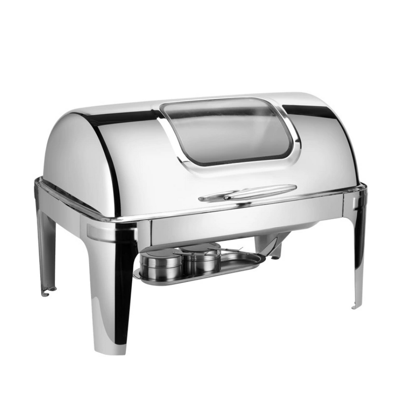 Chafing Dish Manufacturer - OEM/ODM Custom 9L Alcohol-Powered Flip-Top