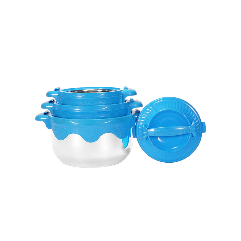 Food Jars Set Manufacturer - OEM/ODM Custom 4pcs Insulated Stainless Steel 2.3-7.3L