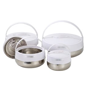 Casserole Set Manufacturer - OEM/ODM Custom 4pcs Thermo Insulated African-Themed