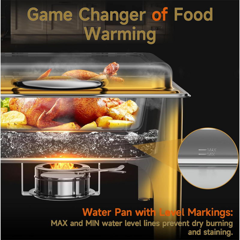 Buffet Set Manufacturer - OEM/ODM Custom Stainless Steel Visual Clamshell