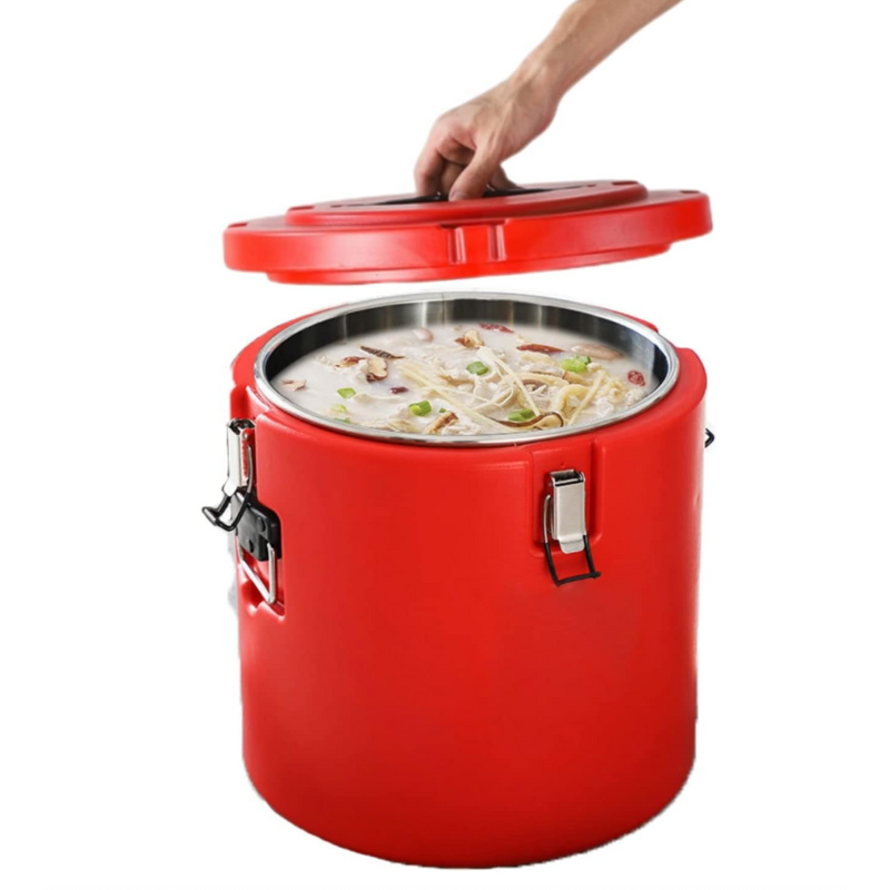 Insulated Rice Bucket Manufacturer - OEM/ODM Custom 4pcs Double-Layer Stainless