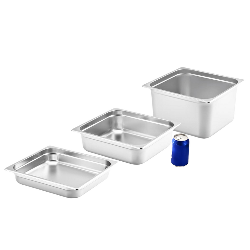 GN Pan Manufacturer - OEM/ODM Custom 1/2 6.5cm Food-Grade Stainless Steel