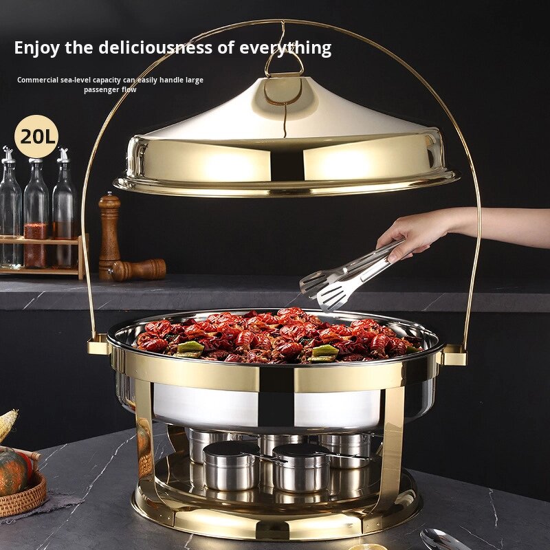 Buffet Stove Manufacturer - OEM/ODM Custom 20L Large Capacity Stainless Steel