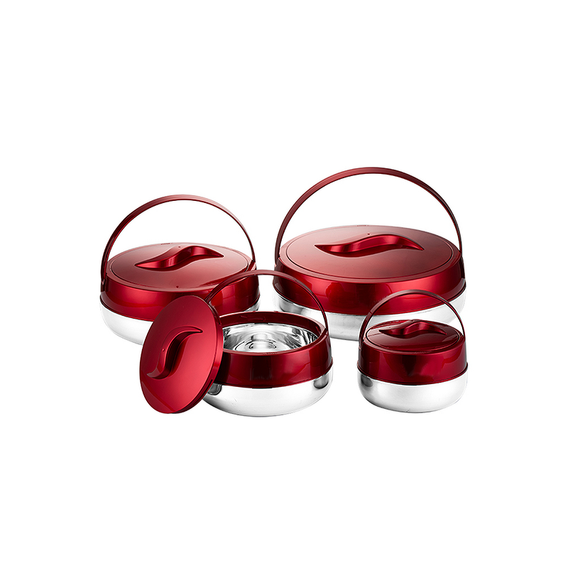 Casserole Set Manufacturer - OEM/ODM Custom 4pcs Thermo Insulated African-Themed