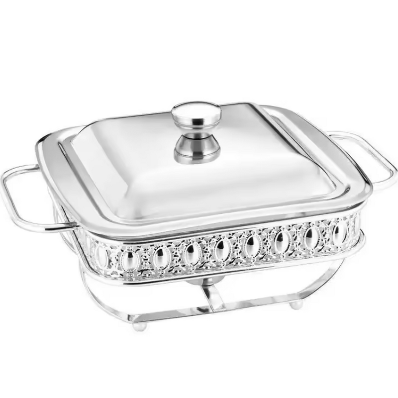 Chafing Dish Set Manufacturer - OEM/ODM Custom 2L Insulated Stainless Steel Glass