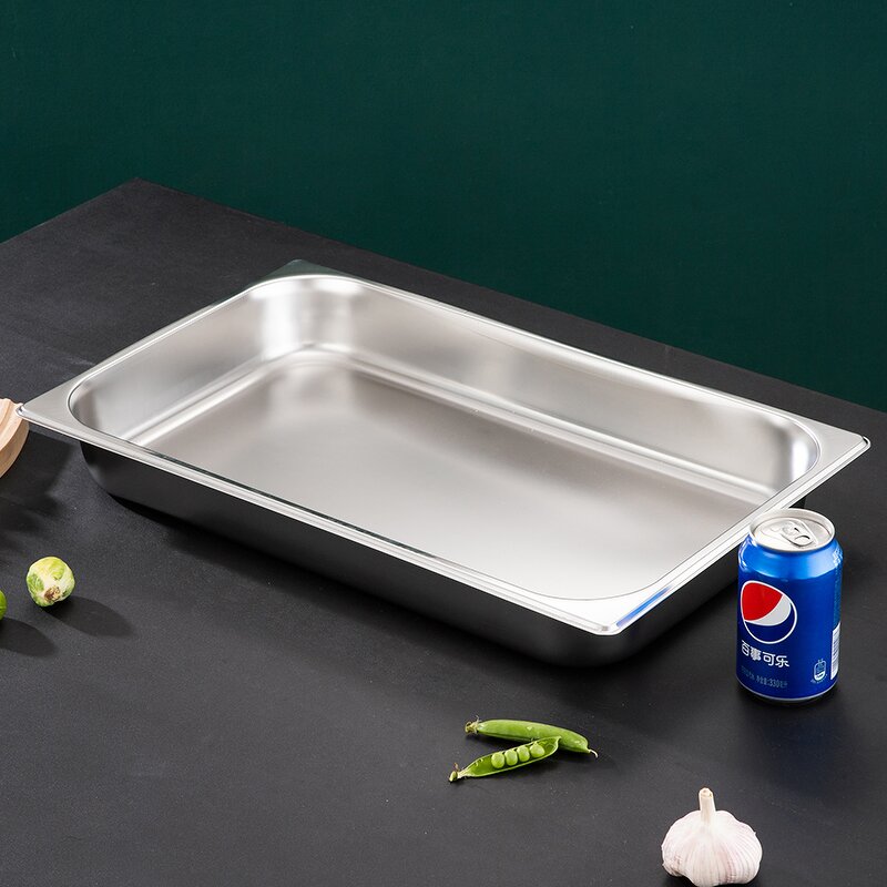 GN Pan Manufacturer - OEM/ODM Custom 1/1 6.5cm Stainless Steel Food Container