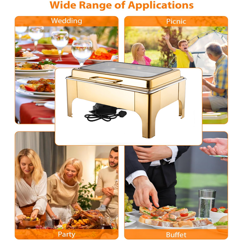 Buffet Set Manufacturer - OEM/ODM Custom Stainless Steel Visual Clamshell