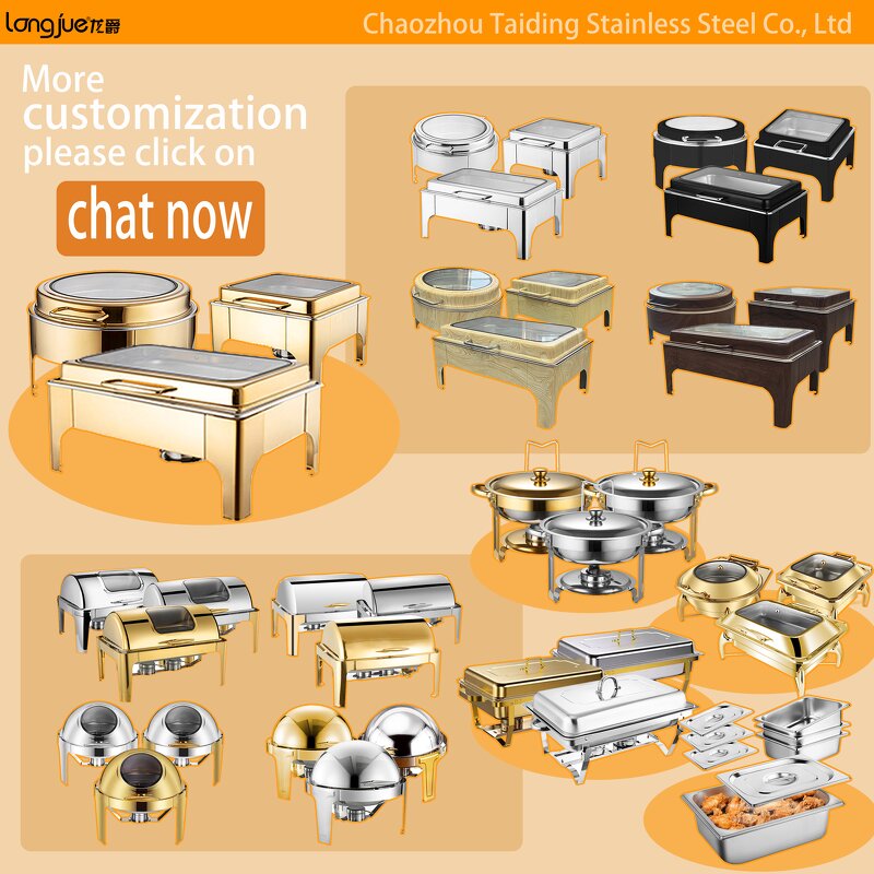 Chafing Dish Set Manufacturer - OEM/ODM Custom 2L Insulated Stainless Steel Glass