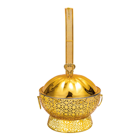 Chafing Dish Manufacturer - OEM/ODM Custom 4.5L Luxury Gold Stainless Steel