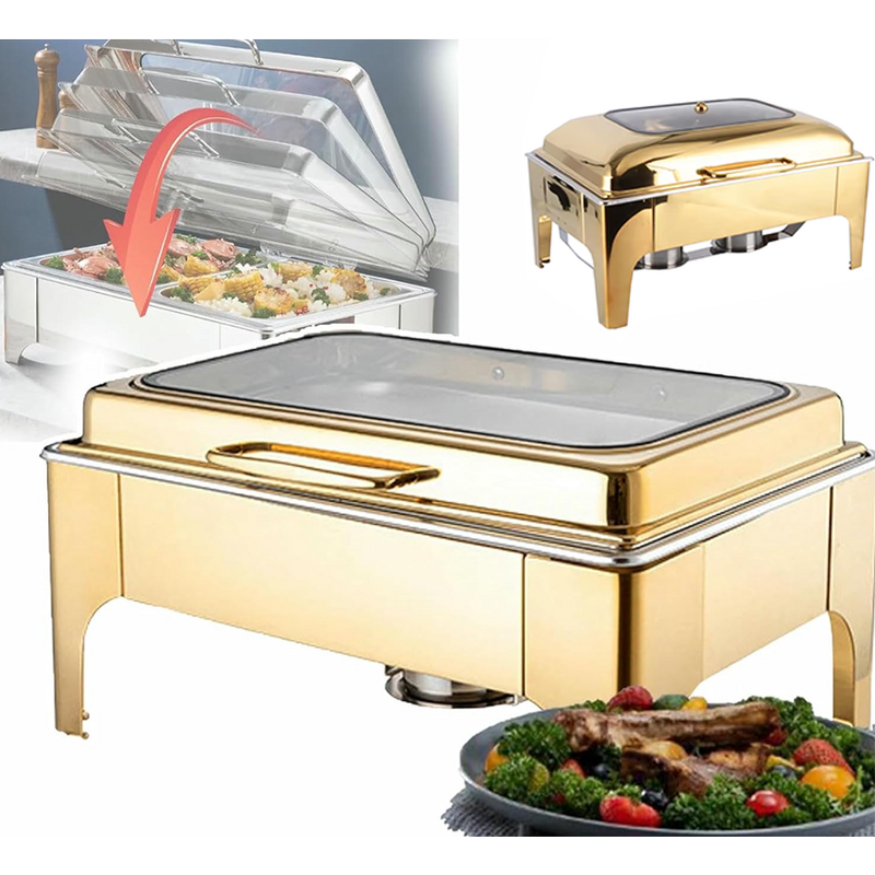 Buffet Warmer Manufacturer - OEM/ODM Custom 9L Stainless Steel 201 Temperature