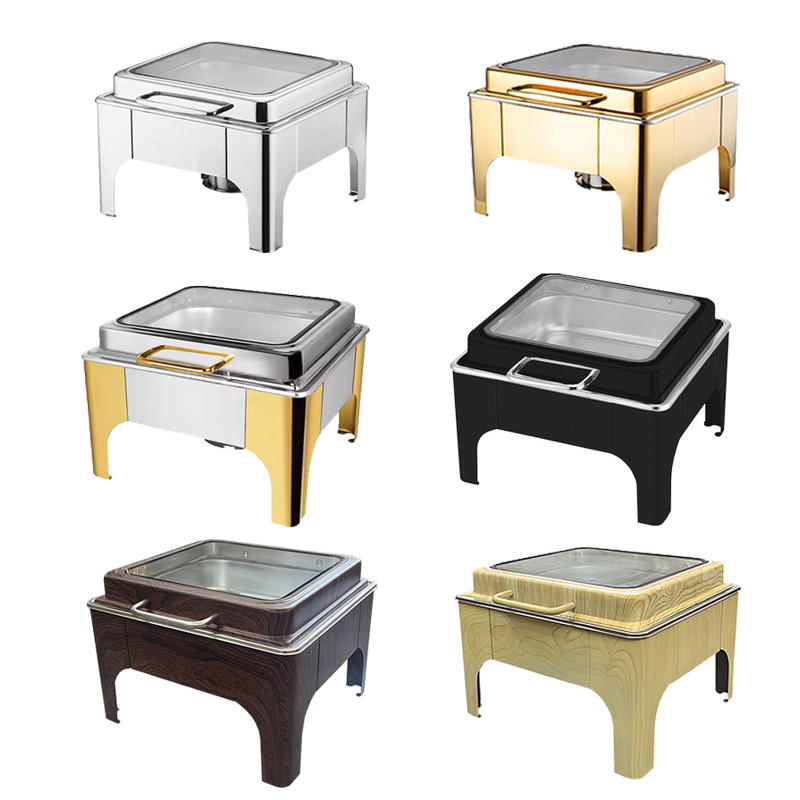 Buffet Set Manufacturer - OEM/ODM Custom Stainless Steel Visual Clamshell