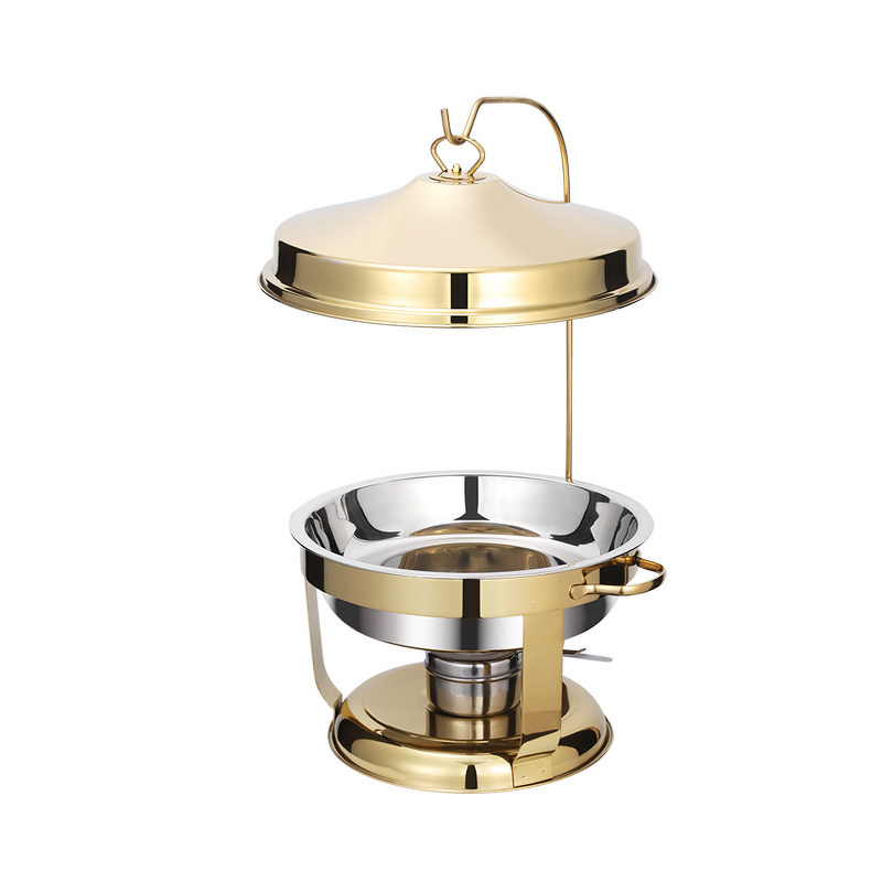 Chafing Dish Set Manufacturer - OEM/ODM Custom 4.5L Luxury Stainless Steel Hanging
