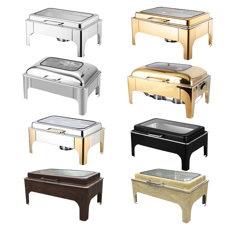 Buffet Set Manufacturer - OEM/ODM Custom Stainless Steel Visual Clamshell