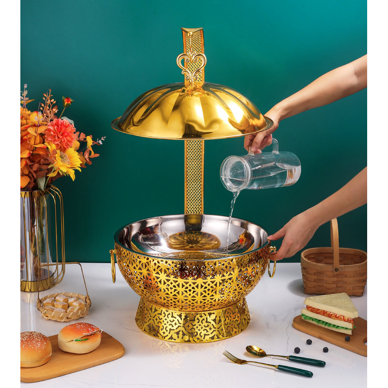 Chafing Dish Set Manufacturer - OEM/ODM Custom Stainless Steel 201 Alcohol-Fueled