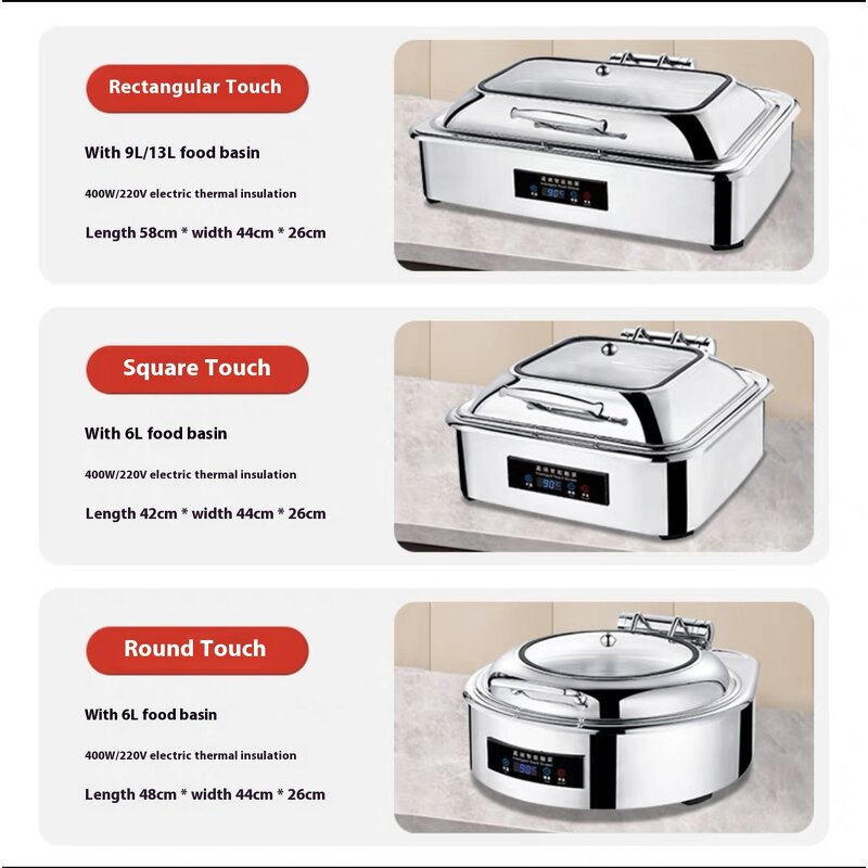 Electric Heating Stove Manufacturer - OEM/ODM Custom Insulated Square Buffet