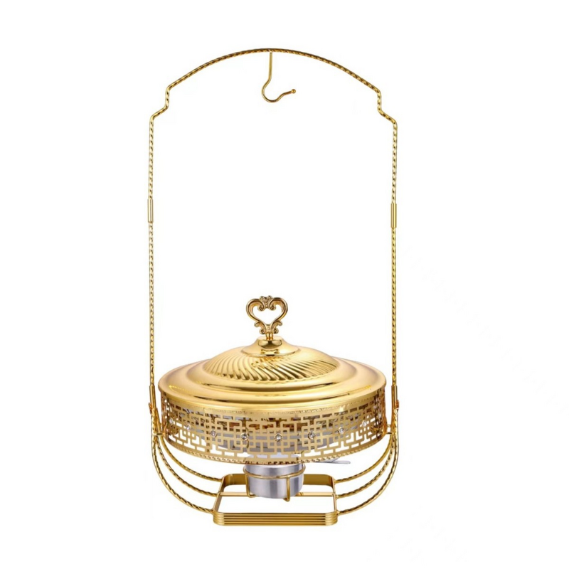 Chafer Manufacturer - OEM/ODM Custom Gold Insulated Stainless Steel Alcohol