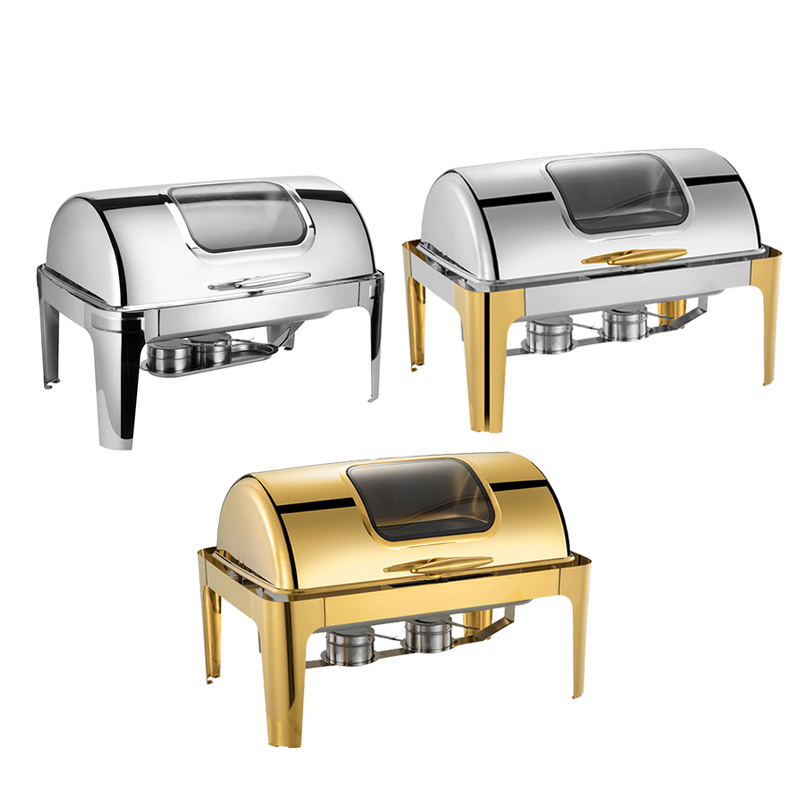 Buffet Food Warmer Manufacturer - OEM/ODM Custom Stainless Steel 201 9L Alcohol