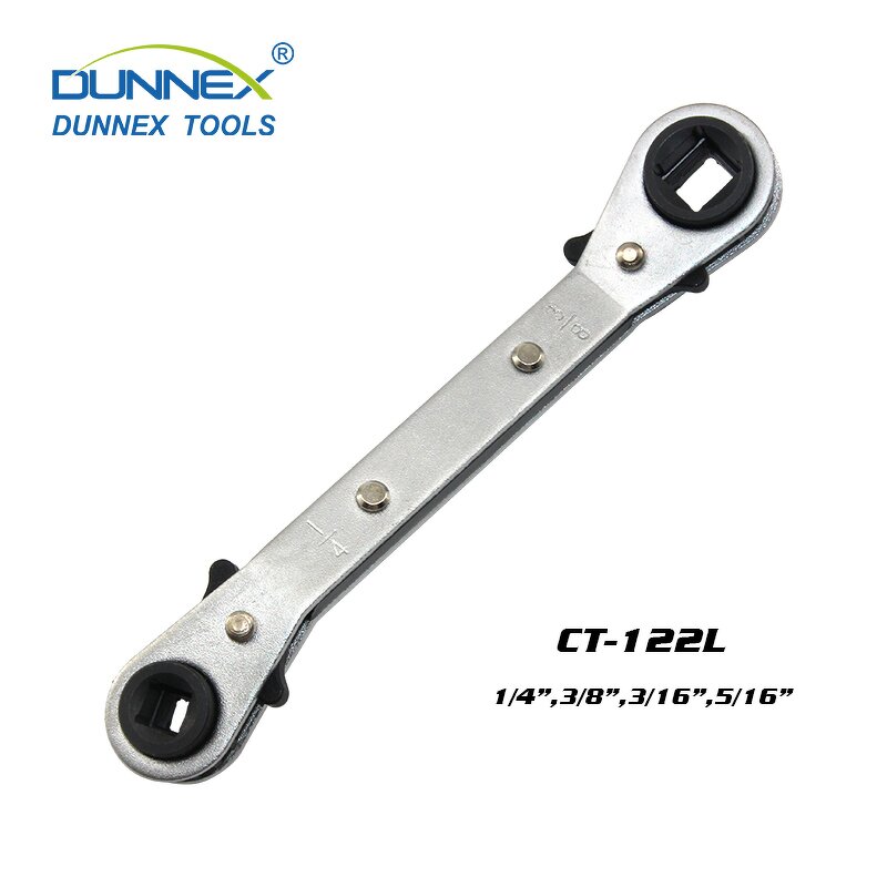Refrigeration Ratchet Wrench Factory - CT-122L 3/16-3/8" Wrench
