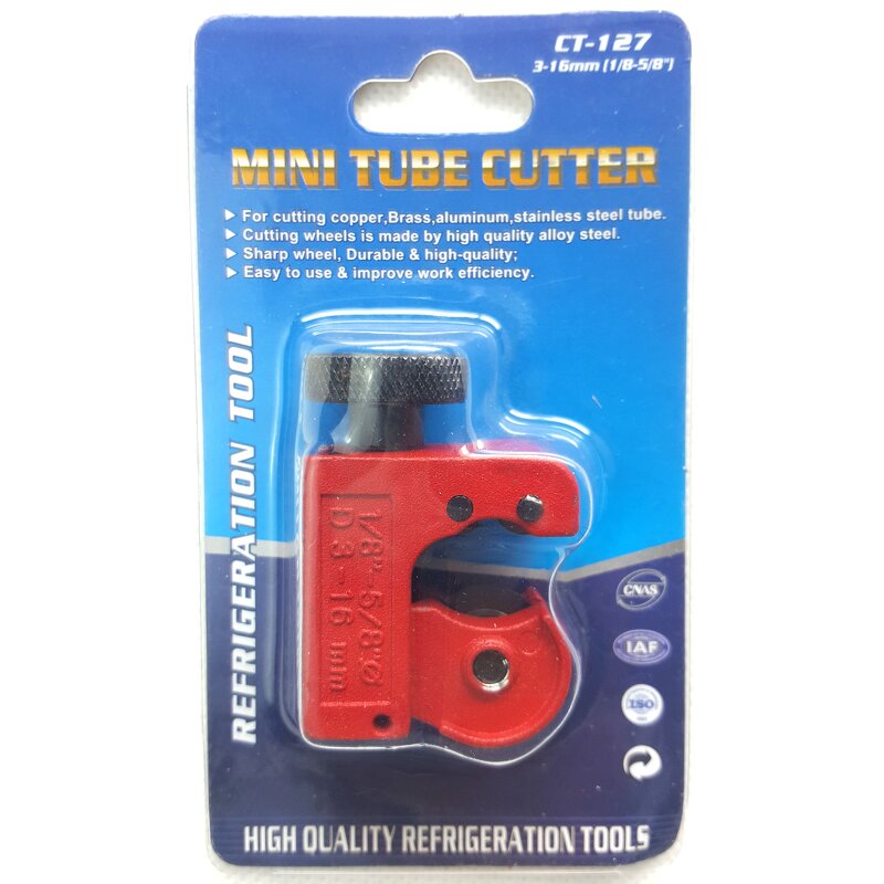 Mini Tube Cutter Supplier - CT-127A 3-16mm V Type