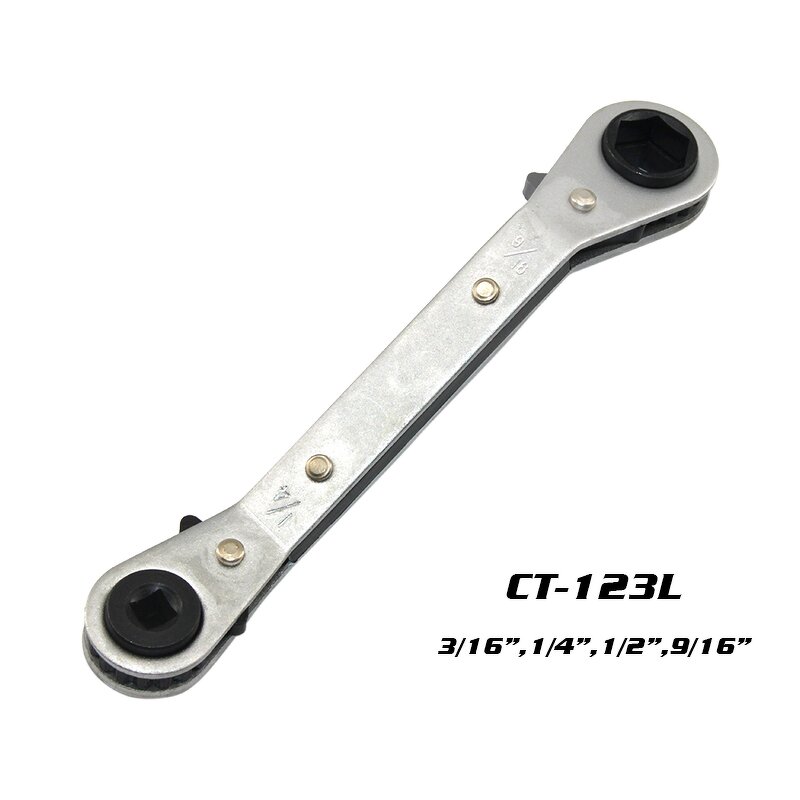 Ratchet Wrench Manufacturer - CT-123L 3/16-9/16" HVAC