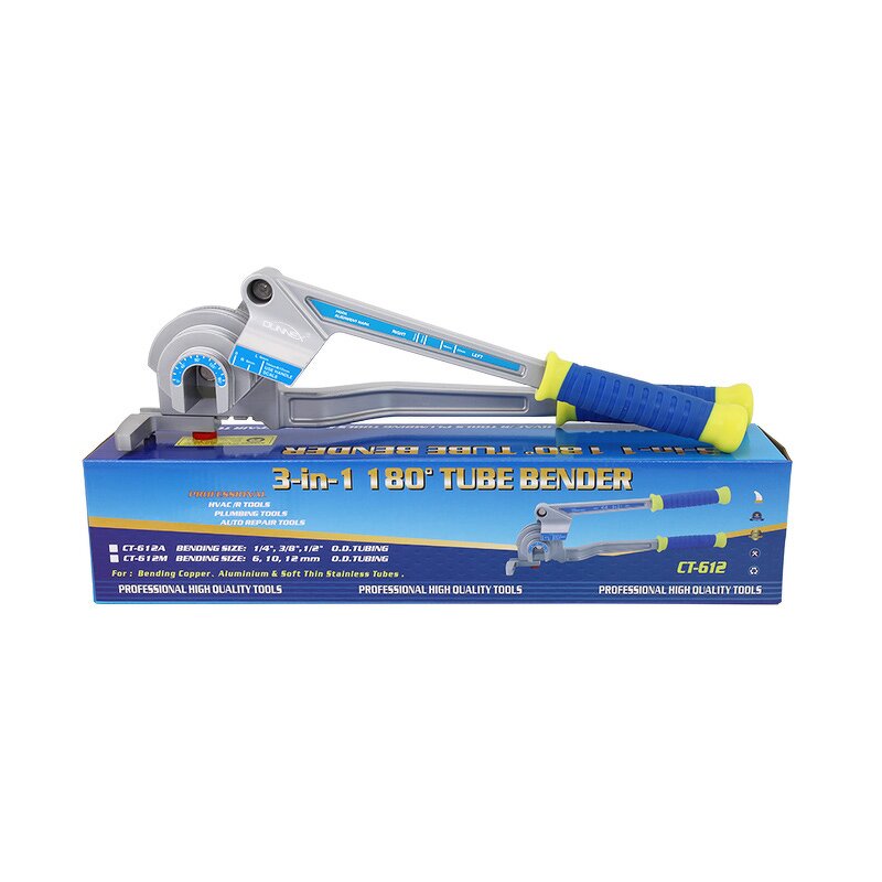 Pipe Bender Manufacturer - CT-612 180 Degree Three-in-one