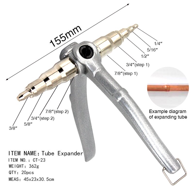 Tube Expander Supplier - CT-23 6-22mm Portable Expander