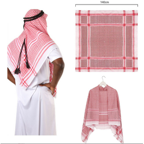 Shemagh Scarf Manufacturer - OEM/ODM Custom 100% Polyester High Quality