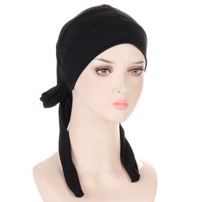 Muslim Hat Manufacturer - OEM/ODM Custom Women Soft Turban Hijab Pre-Tied