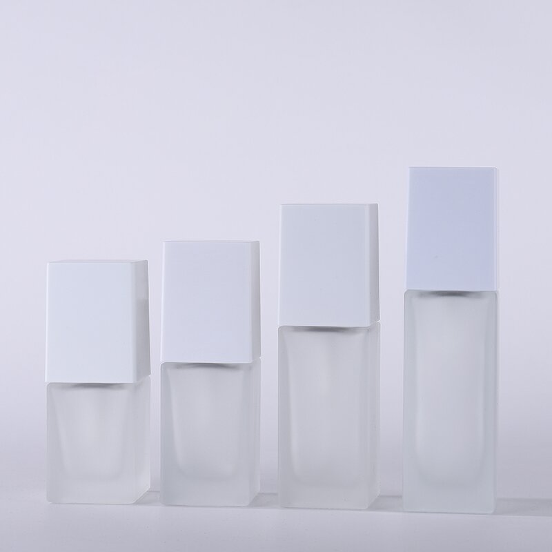 Lotion Jar Manufacturer - OEM/ODM Custom Frosted Glass Cream Pressing Pump