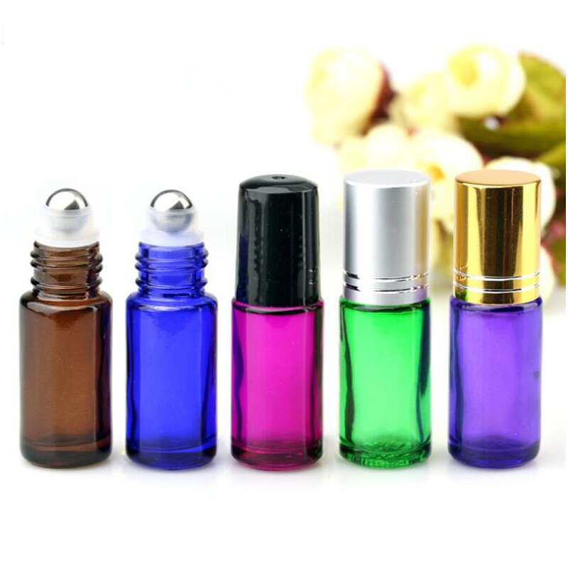 Roller Bottle Manufacturer - OEM/ODM Custom 5ml Amber Blue Green Roller