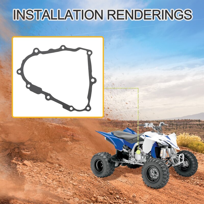 Stator Cover Gasket Supplier - for YFZ450 2004-2013