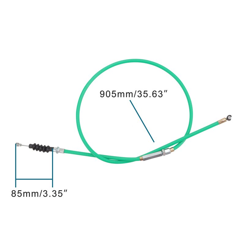 Motorcycle Clutch Cable Factory - 35.63" with Laser Tube for Dirt Bike