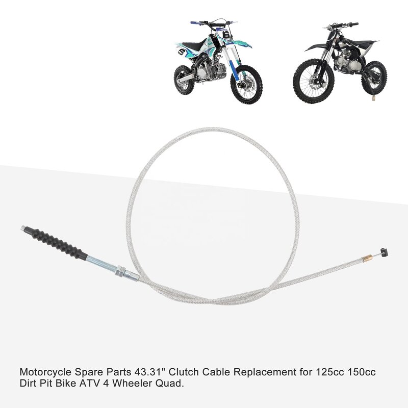 Motorcycle Clutch Cable Supplier - 43.31" for 125-150cc Dirt Pit Bike ATV