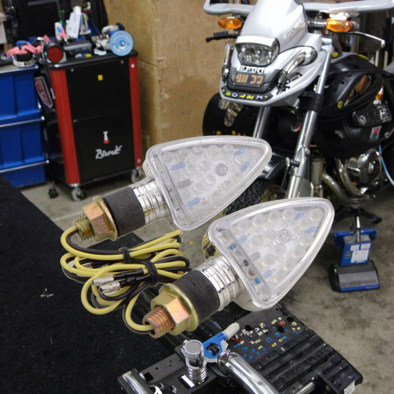 Motorcycle Turn Signal Light Factory - Chrome Indicator Winker Lamp