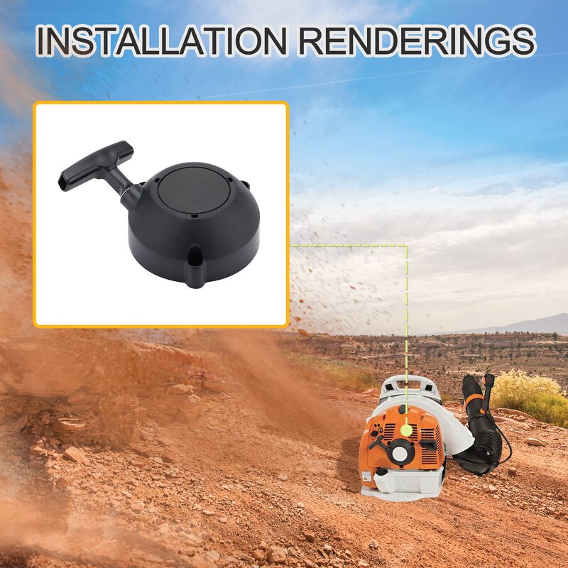 Motorcycle Pull Starter Factory - Hand Puller Recoil for Steele BR600cc