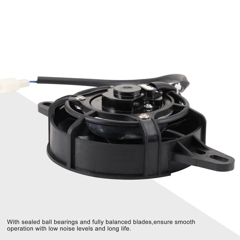 Motorcycle Radiator Cooling Fan Factory - 12V DC Fit for 150-250cc ATV