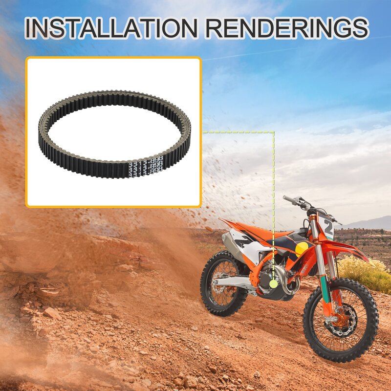 Drive Transfer Belt Factory - for 450 500 2019-2021 3313-898