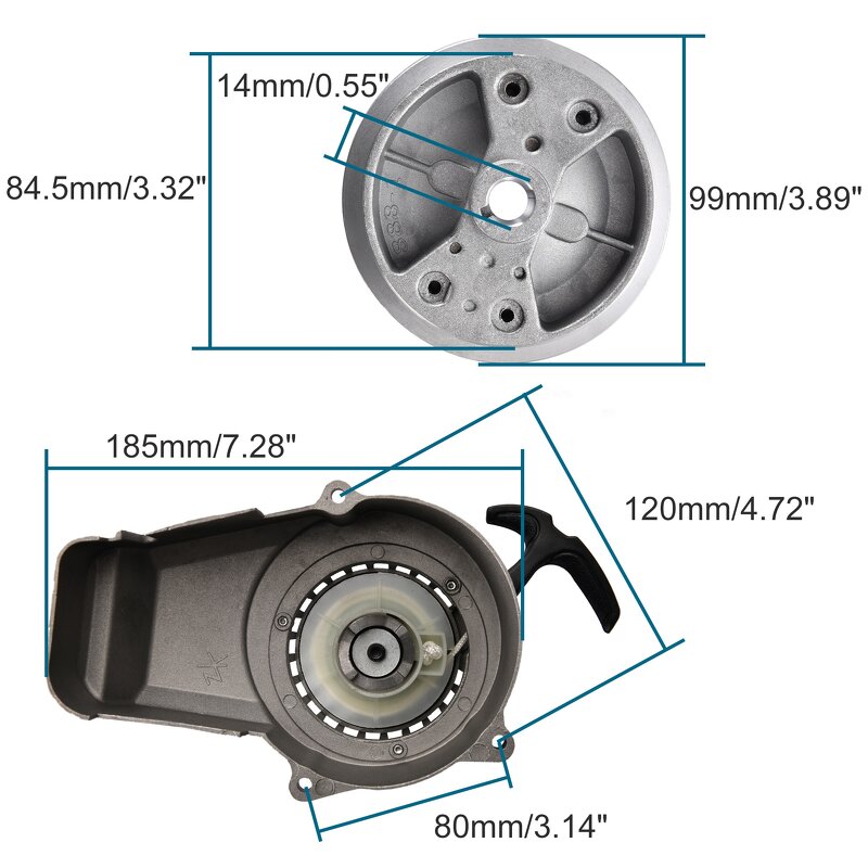 2 Stroke Engine Factory - Complete 43-49cc for Dirt Bike ATV