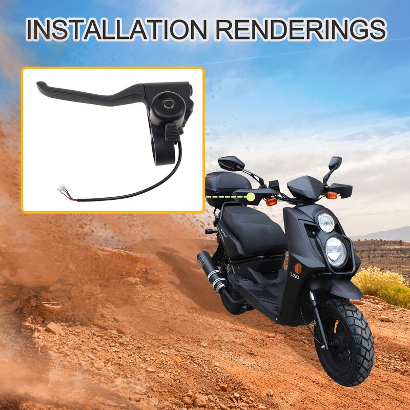 Motorcycle Brake Lever Factory - Handle With Bells for Electric Bike