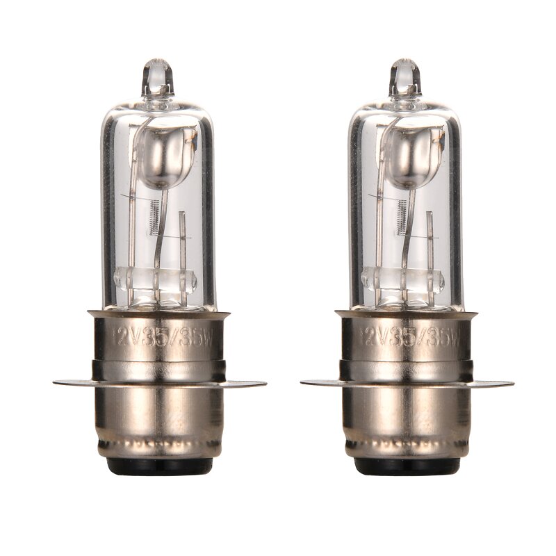 Motorcycle Headlight Bulb Supplier - 2PCS 12v 35w Halogen PD15