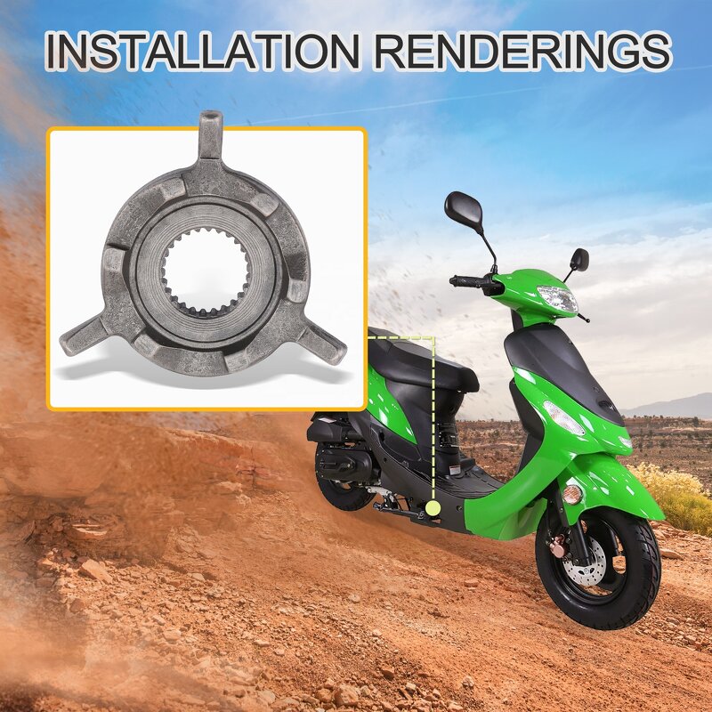 Kick Start Ratchet Gear Supplier - for GY6 50cc 139qmb Scooter ATV