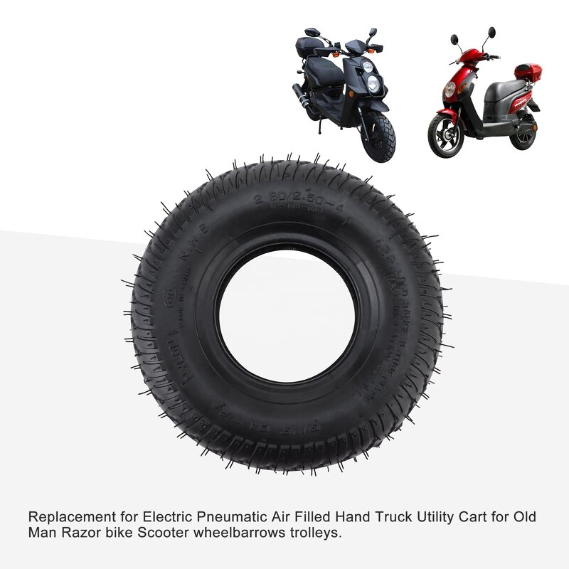 Motorcycle Tire Supplier - 2.80/2.50-4 Metal Curved Mouth Valve TR87