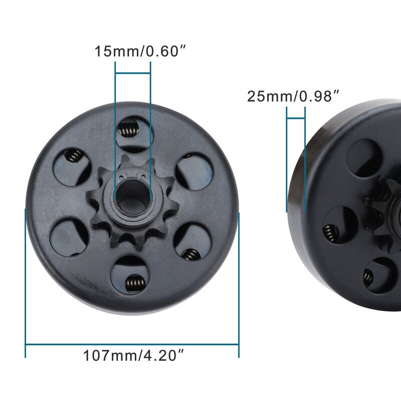 Centrifugal Clutch Supplier - 10 Teeth 5/8" Bore #40 Chain for Go Kart
