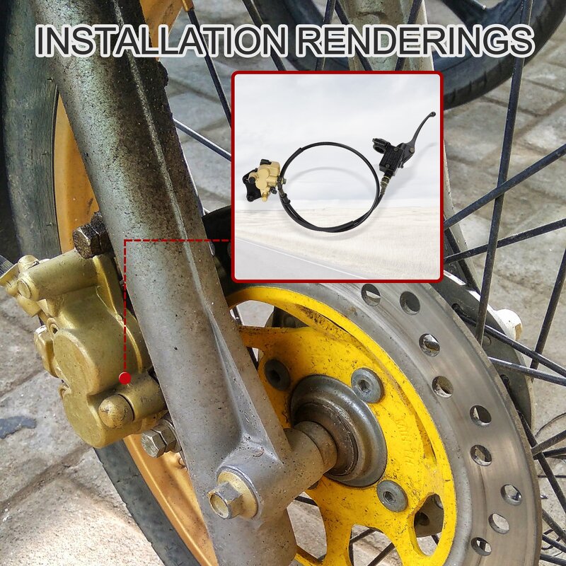 Front Hydraulic Disc Brake Supplier - Master Cylinder for ATV Dirt Bike